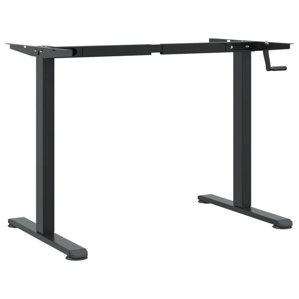 Standing Desk Frame Black (94-135)X60X(70-114) Cm Steel Abbptao Carousel 2