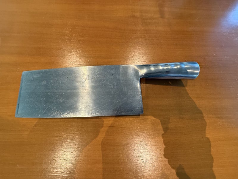 Stainless Steel Meat Cleaver/Knife Carousel 1