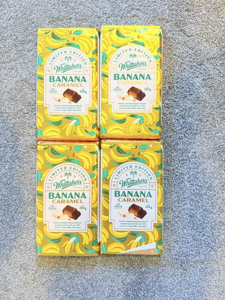 4 x Whittakers Limited Edition Banana Caramel Carousel 1