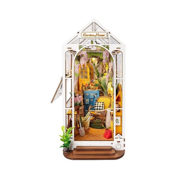 Rolife Garden House DIY Book Nook Shelf Insert Kit - TGB06 Carousel 1