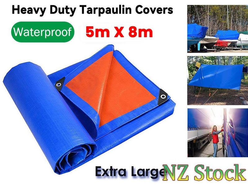 Large Canvas Tarpaulin Tarps (Auckland Stock) Carousel 1