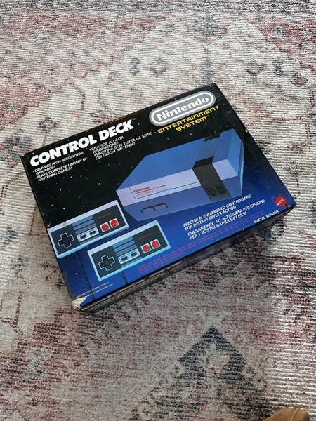 Nintendo Entertainment system control deck. BOX ONLY Carousel 1