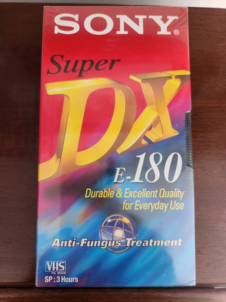 ** 10 x SONY Super DX E-180 Blank Videos - NEW ** Carousel 2