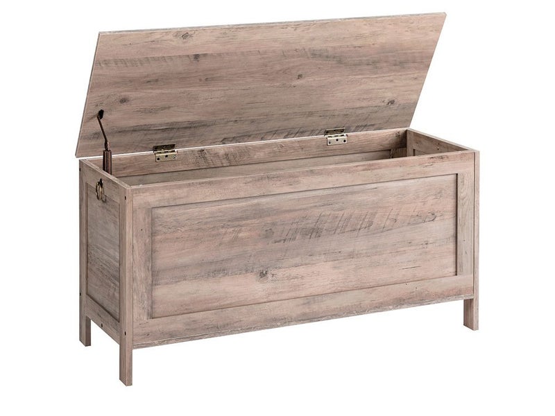 Blanket Storage Box Toy Box Oak Large 100CM Carousel 2