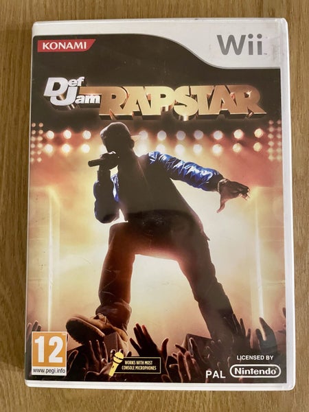 Def Jam Rapstar Wii Game – Rare Music & Karaoke Game Carousel 1