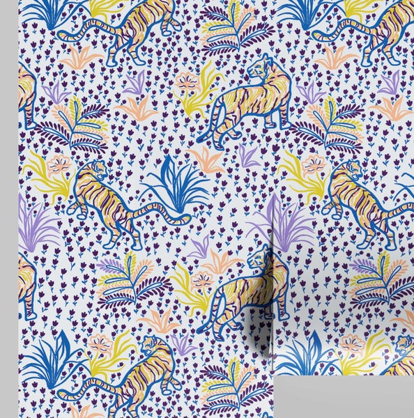 S4Sassy Animal Design Wallpaper - Easy Classy Walls Covering For Door Panel Carousel 1