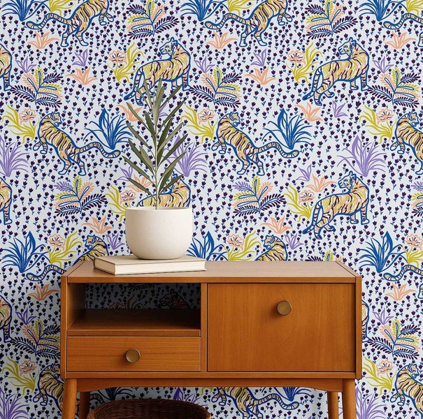 S4Sassy Animal Design Wallpaper - Easy Classy Walls Covering For Door Panel Carousel 2