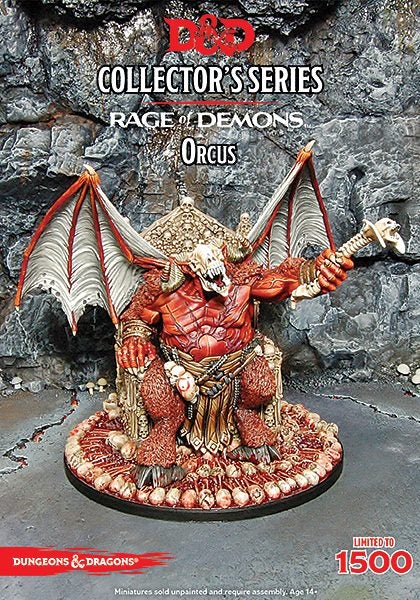 D&D Collector's Series Miniatures: Rage of Demons – Demon Lord Orcus64299094270210110