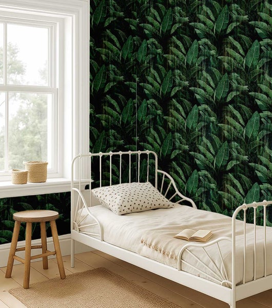 S4Sassy Removable wallwrap, Leaves Design paper For Furniture makeover Carousel 9