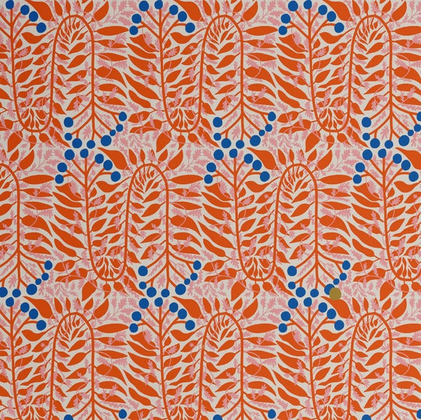 S4Sassy Removable Wallcovering, Tropical Leaf Design paper For art projects Carousel 1