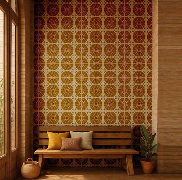 S4Sassy Geometric Print Wallpaper - Easy Diy Walls Covering For Drawers Carousel 2