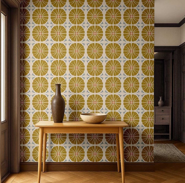 S4Sassy Geometric Print Wallpaper - Easy Diy Walls Covering For Drawers Carousel 9