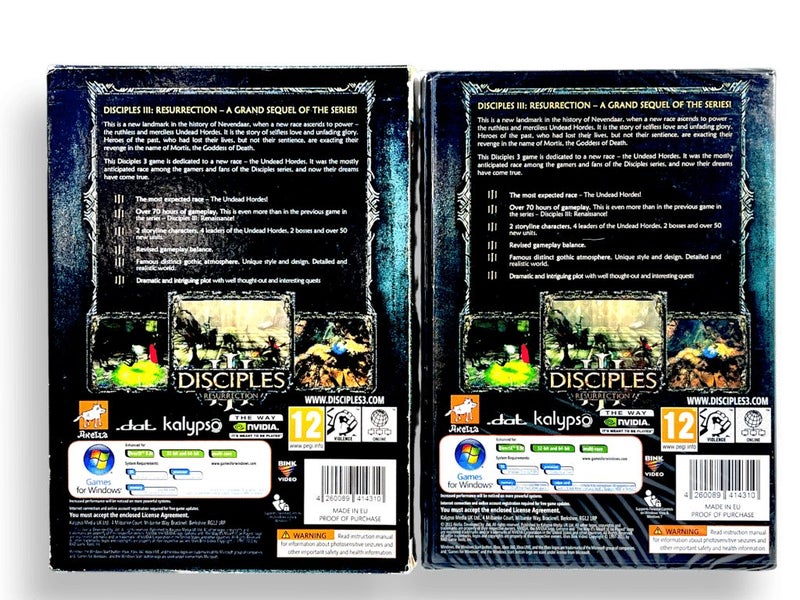 Disciples III: Resurrection (PC game) *BRAND NEW SEALED* Carousel 2