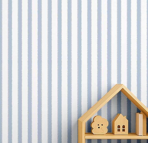 S4Sassy Peel & Stick Vinyl Wallpaper, Stripe Art Print paper for TV Wall Carousel 1