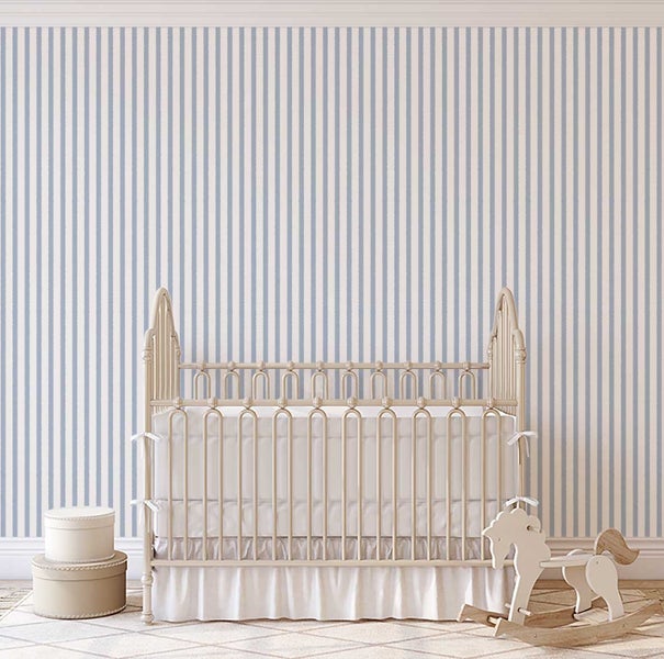 S4Sassy Peel & Stick Vinyl Wallpaper, Stripe Art Print paper for TV Wall Carousel 9