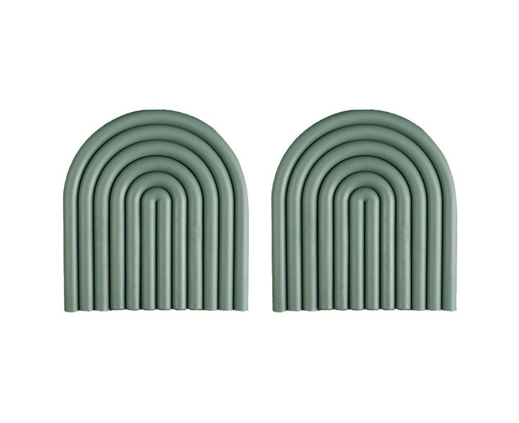 Silicone Removable Rainbow Coasters Non Slip Cup Mat Heat Insulation Pads Coa Carousel 1