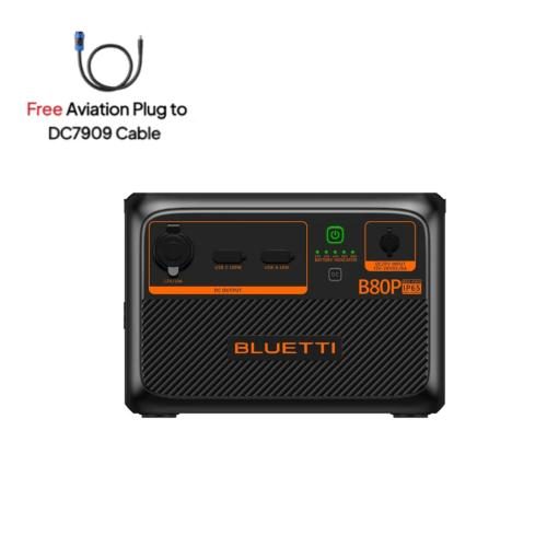 Bluetti B80P for EB3A, EB70, AC180 Expansion Battery Bundle with DC7909 Cable Carousel 1