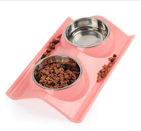 Pet Bowl Dog Bowl Pet Feeder Dual Carousel 1