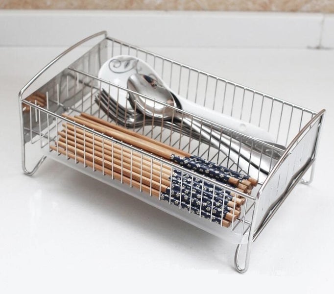 Silverware Tray Kitchen Organizer Stainless Steel Carousel 1