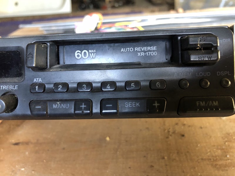 Sony fm/am radio cassette player Carousel 2