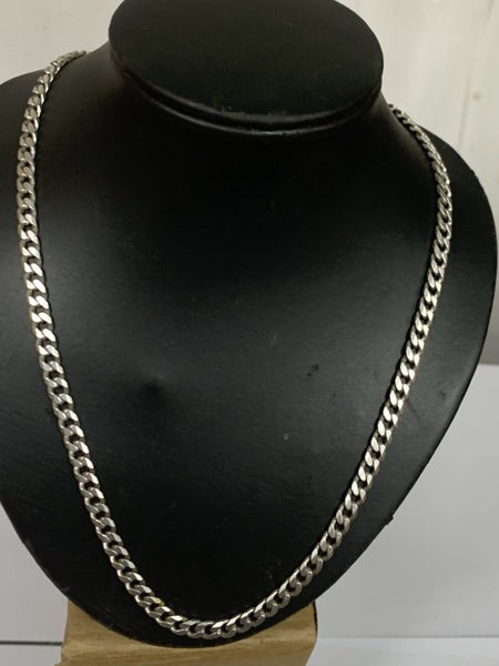 55cm Silver Curb MW Chain Carousel 1