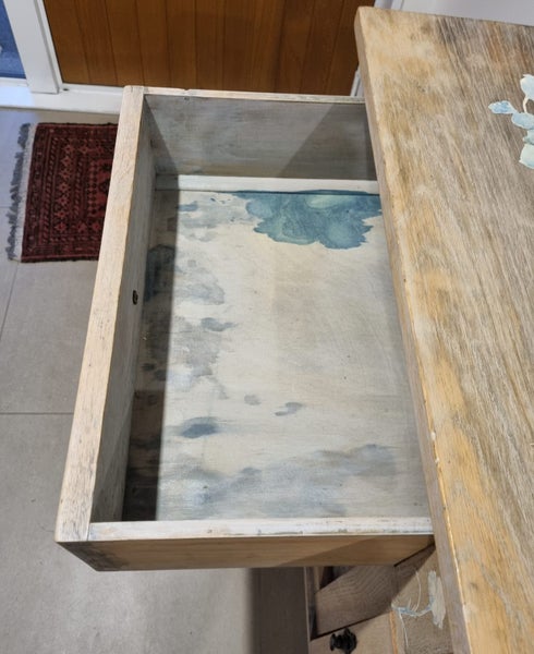 Cute and useful sideboard - decorated. A really nice solid piece.63617452225539112