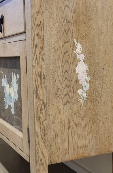 Cute and useful sideboard - decorated. A really nice solid piece.63617452225539111