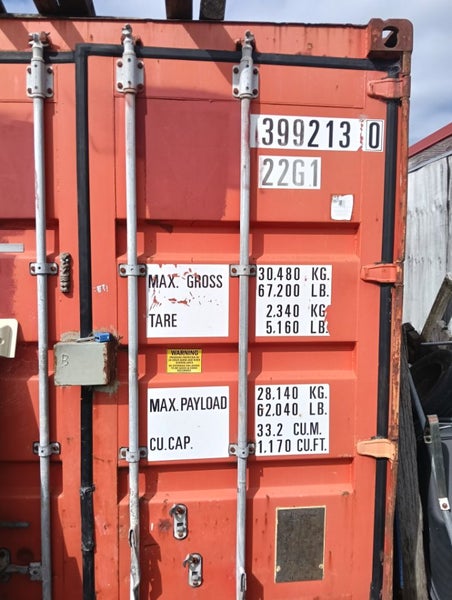 20ft Site office storage container Carousel 1