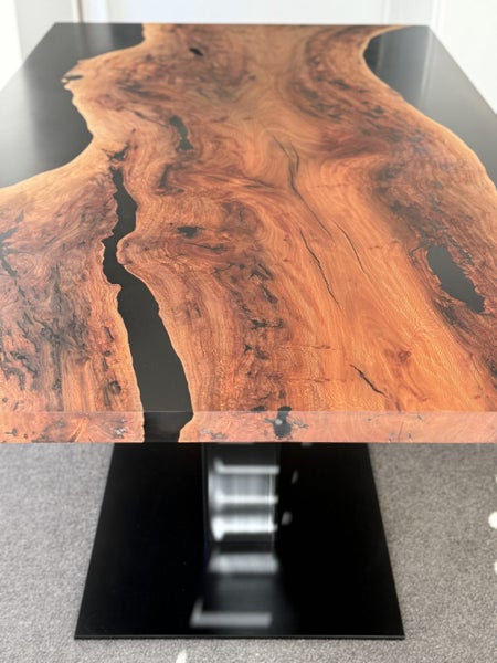 WOOD/RESIN DINING ROOM TABLE - 1800x1050x45 - 6 Seater63617452232450113