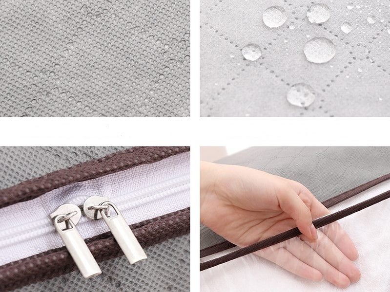 67L Large Capacity Comforter Clothes Storage Bag Blanket Clothe Quilt Organizer Carousel 6