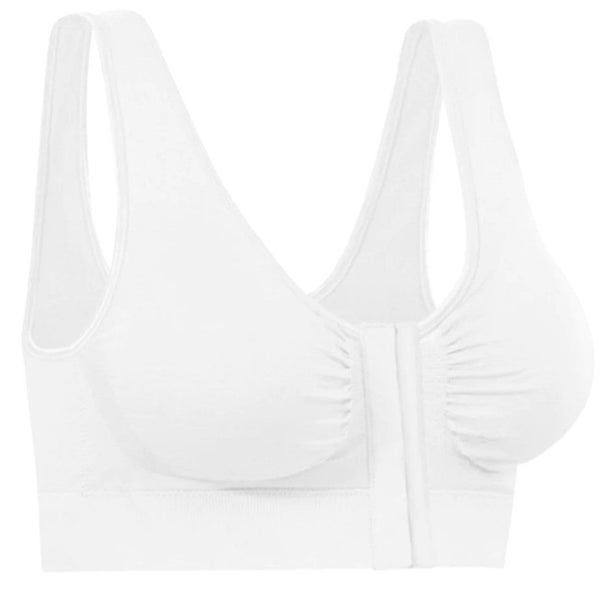 Miracle Bamboo Comfort Bra 3XL (TOP SIZE 18-22) WHITE Carousel 2