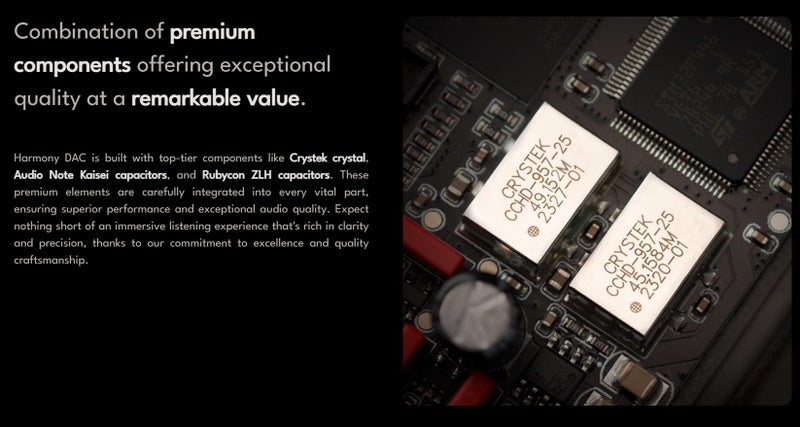 HARMONY DAC DAP Amplifier Brand New Carousel 12