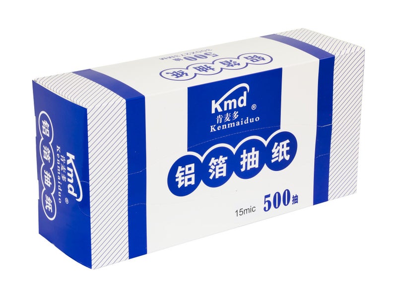 Aluminium Foil Sheets - 30cm x 27.3cm x 15mu - Caterers Box of 500 Carousel 2