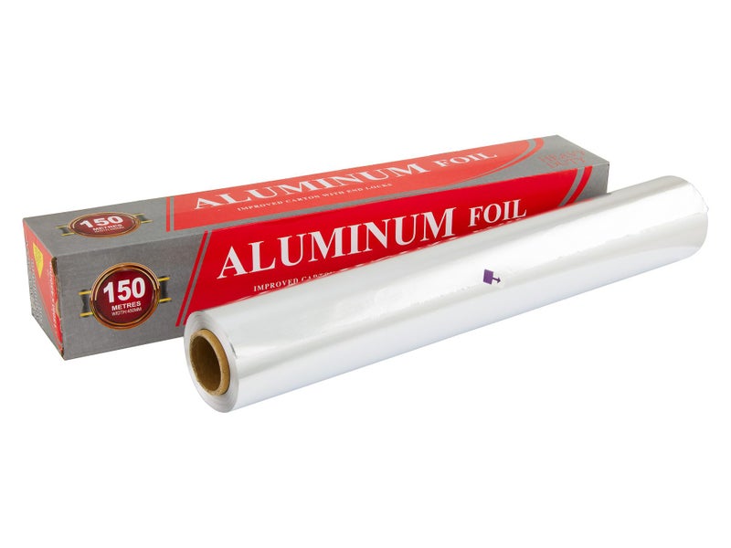 Aluminium Foil 45cm x 150m x 15mu - Food Service Caterers Roll Carousel 1