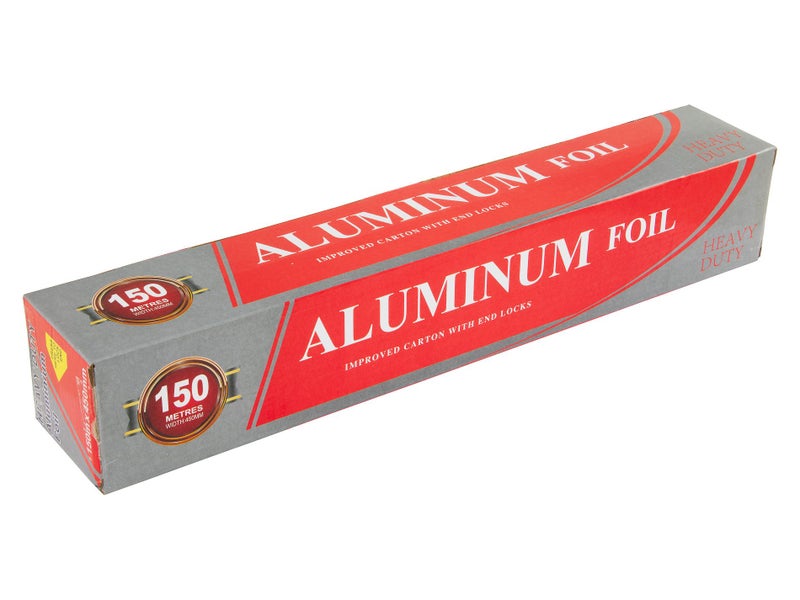 Aluminium Foil 45cm x 150m x 15mu - Food Service Caterers Roll Carousel 2