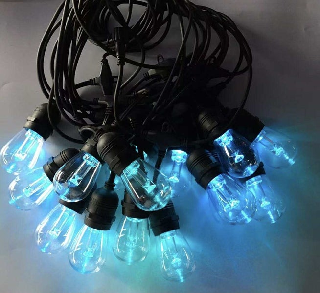 Smart RGB Festoon Lights For Parties & Events - App Control - 15m with 20 Bulbs Carousel 9