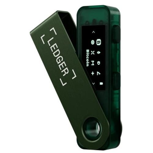 Ledger Nano S Plus Crypto Hardware Wallet - Emerald Green Carousel 1