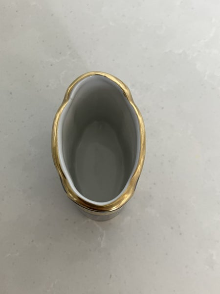 Cobalt blue and gold toothpick holder - Ilmenau c.195064550224130435114