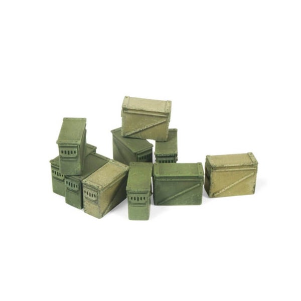 Vallejo - Scenic Accessories - Large Ammo Boxes 12 and 7 mm64386004030339110