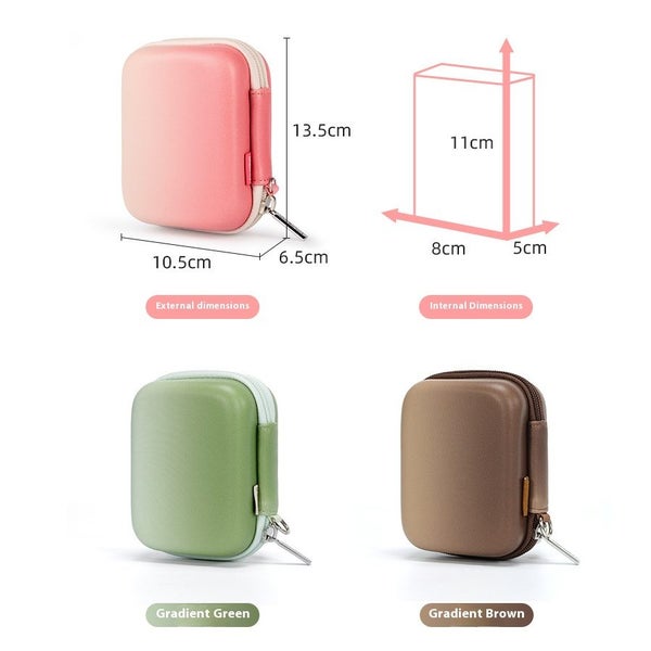 Mini Camera CCD Storage Bag PU Waterproof Hard Shell Carousel 2