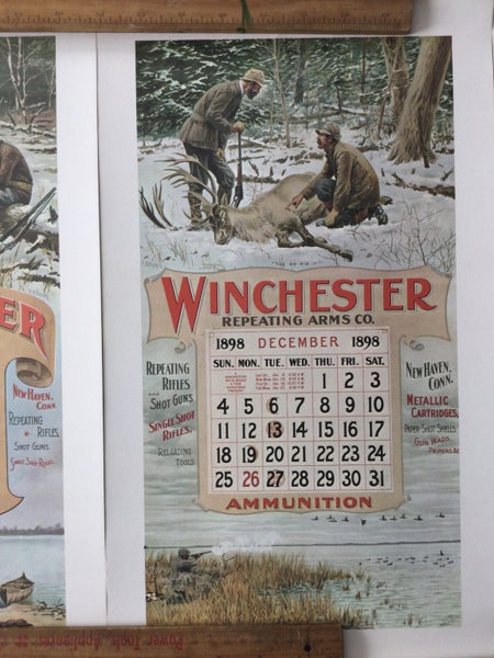 Winchester Calendar Prints 1967 x663976614246786113