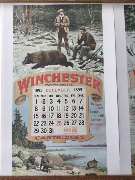 Winchester Calendar Prints 1967 x663976614246786114