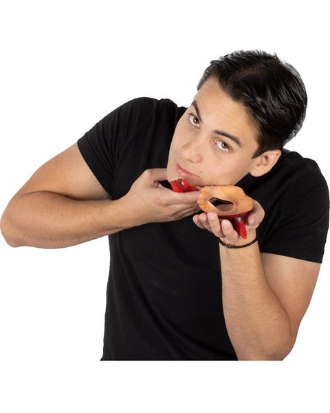 Devil Luxury FX Appliance Transfer Prosthetic Half Mask Carousel 4