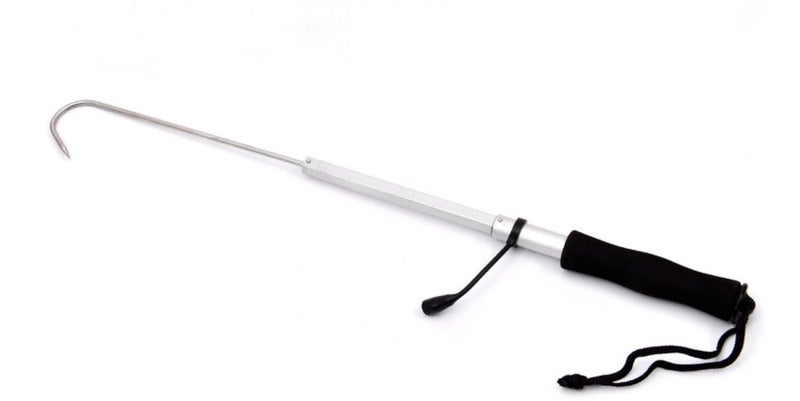 Fishing Gaff Stainless Steel Aluminium Alloy Fishing Gaff Hooking Fishes Hook wi Carousel 2