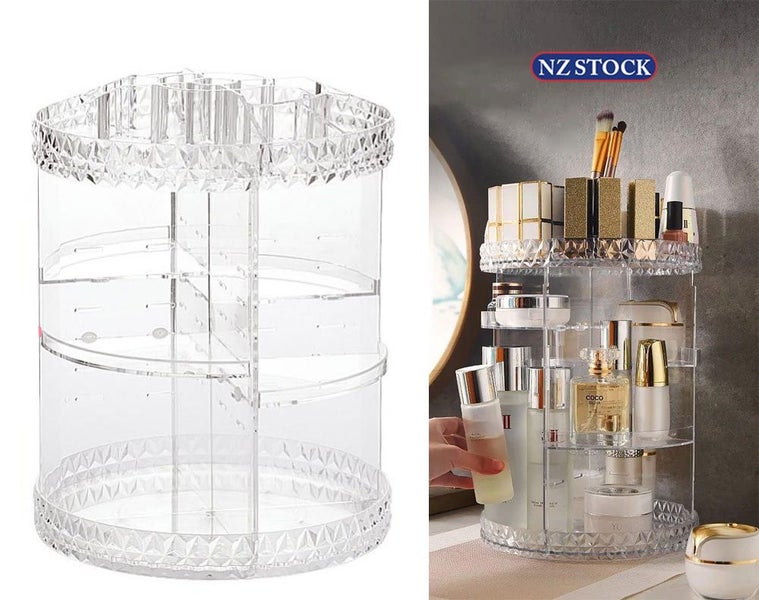 Makeup Storage Table Organiser - - (NZ Clearance) Carousel 1