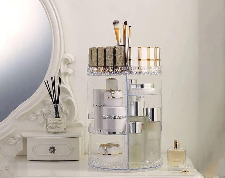 Makeup Storage Table Organiser - - (NZ Clearance) Carousel 2