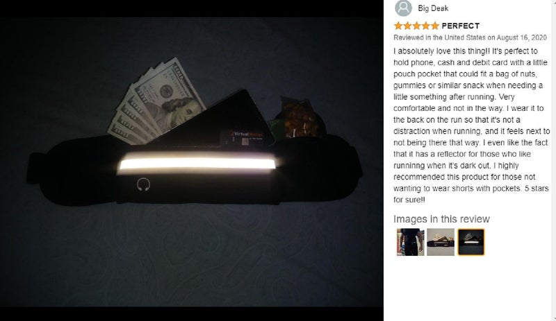 Running Belt Pack Waist Bag Hydration Pack *Over Stocked* Carousel 2