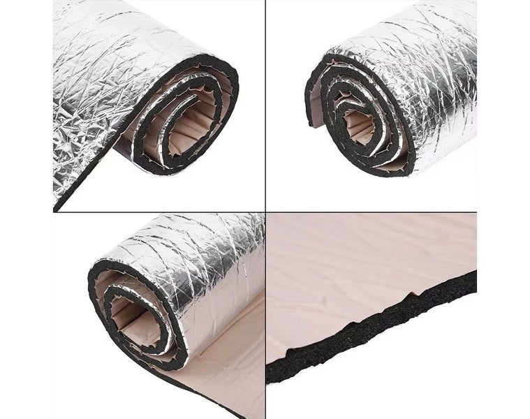 10Pcs Sound Deadener Insulation Mat 10mm 30cm*50cm Carousel 8