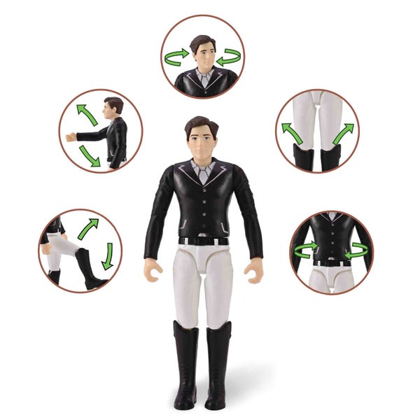 CollectA Male Tournament Rider with Equestrian Helmet Carousel 2