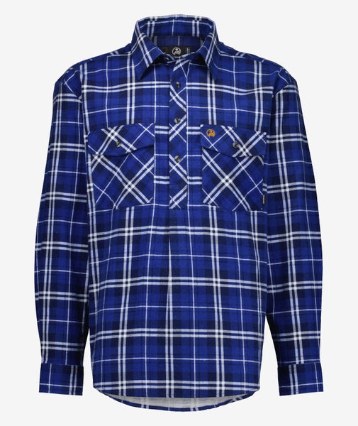 Swanndri Egmont Closed Front Shirt Twin Pack - Sizes S to 3XL - Assorted Colours Carousel 2